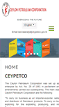 Mobile Screenshot of ceypetco.gov.lk